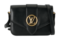 Pont 9 PM, Leather, Black, FO0290 (2020), DB, 3*